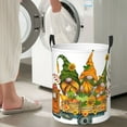 thumbnail image 4 of Picia Thanksgiving Truck Large Laundry Basket, Waterproof, Freestanding Laundry Hamper, Collapsible Tall Clothes Hamper with Extended Handles-, 4 of 8