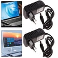 thumbnail image 3 of 2 uds AC 100-240V Adaptador convertidor DC 5 5x2 MM 6V 1A 1000mA cargador enchufe la UE, 3 of 5