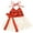 G051-Red, variant on Princess Costume Two-Pieces Crop Top Skirt Dress Outfit Set Birthday Party Clothes 140 cm 5-6 Years