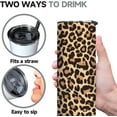 thumbnail image 3 of 4th of July tumbler American Flag Gifts -20 oz Patriotic Vacuum Insulated Stainless Steel Travel Tumblers,Patriotic Military Gifts For Veterans, Police, Fathers Day, 4th of July, 3 of 6