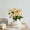 Rose Gold, variant on YiBai Rose Gold Artificial Flowers for Outdoors 6 Flower Head Simulation Bouquet Mother's Day Party Wedding Hall Indoor Decoration #.921