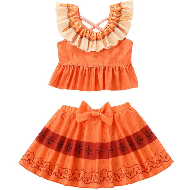 Nuevo Traje de baño Encanto Niñas Mirabel Isabella Traje de baño separado Niños Princesa Frozen Elsa Traje de baño de una pieza Trajes Beachwear4T Gao Jinjia LED