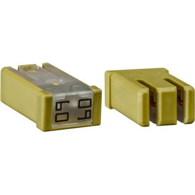 Auveco # 22815 MCASE Slotted 60 Amp Fuse. Qty 3.