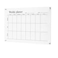 thumbnail image 5 of Parisloft Reusable Acrylic Weekly Dry Erase Board Calendar, Wall Weekly Planner Organizer for Office, Home, School - 36 x 24 inches, 5 of 6