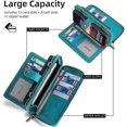 thumbnail image 2 of Crossbody Leather Magnetic Wallet Case Compatible Samsung Galaxy S23 Ultra/s23 Plus/s23 With Card Holder, 2 of 5