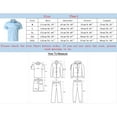thumbnail image 2 of Mens Polo Shirts Summer Breathable Solid Color Pocket Lapel Shirts Casual Slim Fit Basic Short Sleeve Shirts, 2 of 3