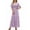 *3-Purple, variant on VBVC Women's V-Neck Floral Boho Maxi Dress,Ladies' Short Sleeve Smocked Waist Tiered Dress,Casual Flowy A-Line Summer Sundress For Women,Watermelon Red,S-5XL