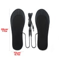 thumbnail image 2 of USB Heated Insoles, Electric Foot Warmers, Pluggable Rechargeable Washable Cuttable for Skiing Cycling Cold Weather, 2 of 5