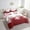 Black White Red, variant on Erosebridal King Comforter Set 7 Pieces,Rose Reversible Bed in a Bag King,Butterfly King Bedding Set,Romantic Comforter, Flat Sheet, Fitted Sheet, Pillowcases