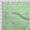thumbnail image 4 of oneOone Georgette Viscose Light Green Fabric Abstract Floral Sewing Craft Projects Fabric Prints By Yard 42 Inch Wide-1ra, 4 of 5