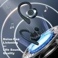 thumbnail image 7 of COMISO Wireless Earbuds In Ear Headphones Deep Bass IPX7 Waterproof Noise Cancelling Sport Earphones 36H Playtime Charging Case Mono Stereo Mode BT 5.0 with Mic for Outdoor Running Gym Workout (Black), 7 of 7