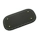 thumbnail image 4 of Cojín moldeador inferior de bolso de cuero PU 60 agujeros 4 uñas para bolso tejido a mano Negro Sunnimix Inserto inferior de asas, 4 of 8