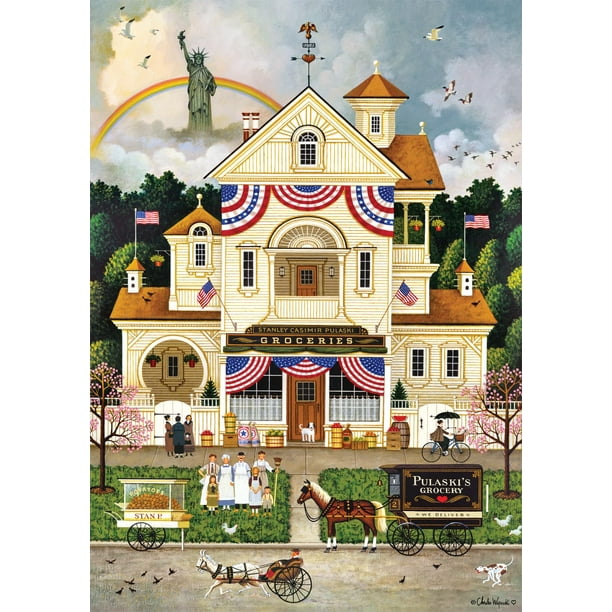 Rompecabezas Buffalo Games Charles Wysocki 500 piezas