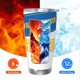 thumbnail image 5 of Vaso Blockbuster de 20 oz, taza de viaje para café con aislamiento al vacío de acero inoxidable, taza de café, taza de viaje con tapa, taza térmica para exteriores, 5 of 8