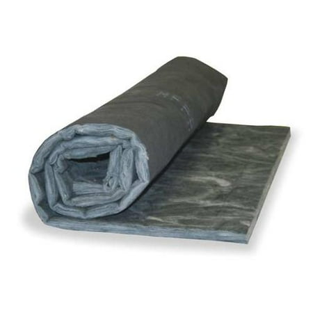 INDUSTRIAL NOISE DL100 Duct Liner , Noise Absorbing, 1 In Thick