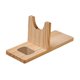 thumbnail image 4 of Soporte de madera para pegamento caliente, soporte para herramientas de pegamento caliente de mesa, organizador de escritorio para taller con almohadilla antigoteo mediana, 4 of 9