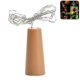 thumbnail image 1 of Guirnalda de luces LED de 2 m con 20 botellas de vino, tapón de vidrio con forma de corcho, lámpara navideña DIY A, 1 of 4