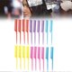 thumbnail image 4 of 20pcs Tail Comb Heat Resistant Anti-Static Comb Hairdressing Hair Styling Tool(Flat Teeth ), 4 of 5