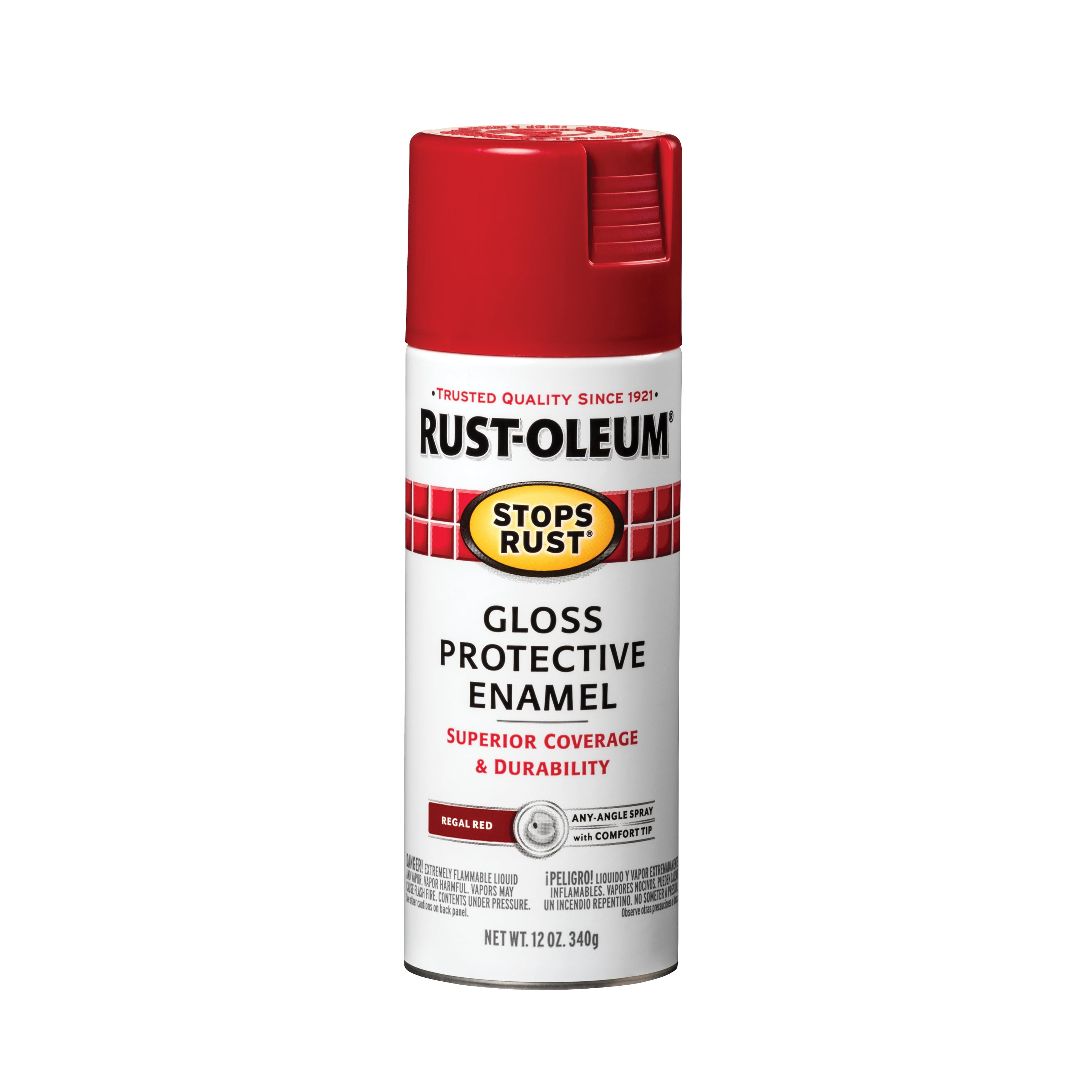 Ace Rust Stop Gloss Regal Red Protective Enamel Spray Paint 15 oz