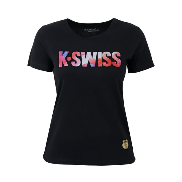Playera K-Swiss AGATHA Para Mujer Color Negro