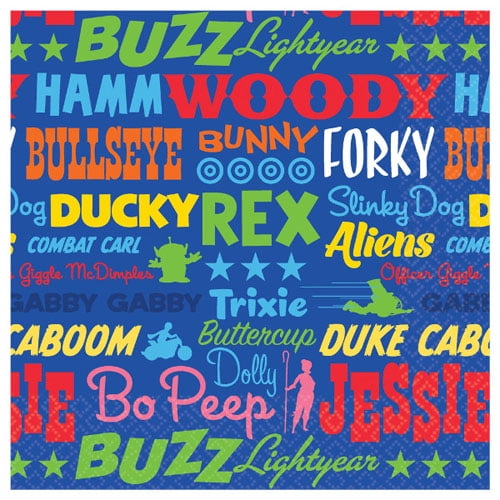 Toy Story 4 Small Napkins (16ct)