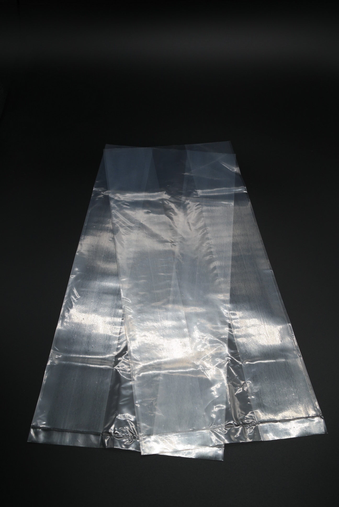Tripact LDPE Clear Poly Bags Gusseted Bags 6"x3.5"x15" 1.0mil