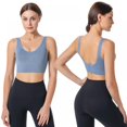 thumbnail image 3 of Women's Adjustable Sports Bra High Support Padded Bra for Yoga Running Workout Gym, 3 of 11