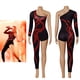 thumbnail image 2 of Disfraz de Taylor Cosplay Swift Eras Tour, mono sexy negro de una pierna, disfraz de Halloween, mono para mujer adulta, 2 of 5