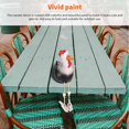 thumbnail image 4 of Decoración De Jardín De Gallo, Figura De Patio De Gallo, Decoración De Jardín De Pollo De Resina, Estatua De Patio De Pollo, Adorno De Patio De Gallo, Figura De Animal, Decoración Impermeable seitruly HA026928-01, 4 of 5