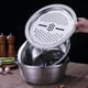 thumbnail image 2 of Juego de Rallador de Cocina Multifuncional con Recipiente de Drenaje de Acero Inoxidable para Preparar Queso, Verduras, Frutas y Ensaladas, 2 of 4
