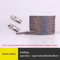 thumbnail image 1 of Cordones elásticos con cierre magnético de arcoíris para niños y adultos, talla única, para todos los zapatos, España Gao Jinjia LED, 1 of 2