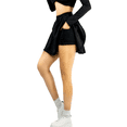thumbnail image 1 of FALDA SHORT DE MUJER DEPORTIVA O CASUAL CON BOLSILLO INTERIOR Y BANDA DE CINTURA ANCHA, 1 of 5