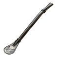 thumbnail image 3 of Tea Spoon Loose Leaf Tea Stainless Steel 304 Straw Colander Tea Leaking Juice Spoon Milk Tea Coffee Stirring Spoon Straws Reusable Stainless Steel Stainless Steel Coffee Filter, 3 of 9