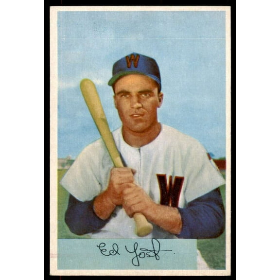 Eddie Yost Card 1954 Bowman #72