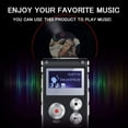 thumbnail image 2 of Bswalf Digital Voice Recorder Voice Activated 2000 Tracks 8GB Voice Recorders, 2 of 9