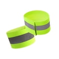 thumbnail image 1 of FUTUREORYY 2Pcs Fluorescent Green Running Safety Bracelets High Visibility Wristbands for Night Use, 1 of 7