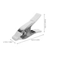 thumbnail image 2 of VERDANVERSE 5Ud Clips De Metal Para Decorativos Resistentes A Desgaste Y Uso Profesional, 2 of 8