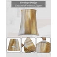 thumbnail image 7 of Yellow Beige Pillow Covers King Size 2 Pack, Modern Oil Painting Abstract Art Soft Bed Throw Pillowcases Breathable Cooling Long Lumbar Body Pillow Sham Cover for Bed Sofa 20''x36'', 7 of 7