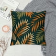 thumbnail image 2 of Leisuo Decorative Throw Pillow Covers Leaf Foliage Tropical Palm Natural Flora Texture Leaves Jungle Painting Design Summer Hawaii Cushion Cover for Sofa Couch Living Room Bed, 2 of 5