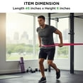 thumbnail image 3 of Resistance Bands, Natural Latex Exercise Bands for Strength Training, Stretching & Full-Body Workouts, Durable Non-Slip Fitness Loops, Medium Resistance Pink, 3 of 8