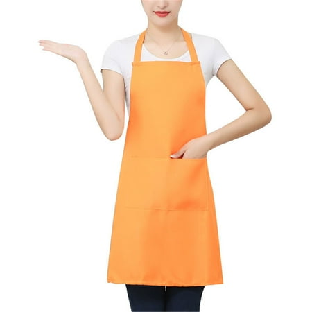 

Dreafly Waterproof Oil Cooking Apron Chef Aprons for Women Men Kitchen Bib Apron Idea for Dishwashing Cleaning Painting