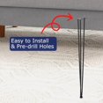 thumbnail image 5 of Furniture Legs,Table Legs Replacement,Metal Home DIY Projects Heavy Duty Sturdy Leg for Nightstand,Coffee Table,Desk,4PCS, 5 of 7