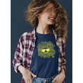 thumbnail image 2 of Fun Beach Holiday Vacation Graphic Women's T-shirt, 2 of 4