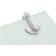 thumbnail image 5 of 2 ship anchor bookmarks - exquisite silver metal page holder anchor shape, creative stationary gift, suitable for elderly women, students, teachers, readers and adults, 5 of 5