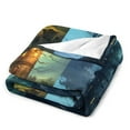 thumbnail image 3 of Ocean Lighthouse for Women Men Kids Flannel Throw Blankets Soft Fuzzy Lightweight for Home Decor Couch Bed Sofa, 3 of 8