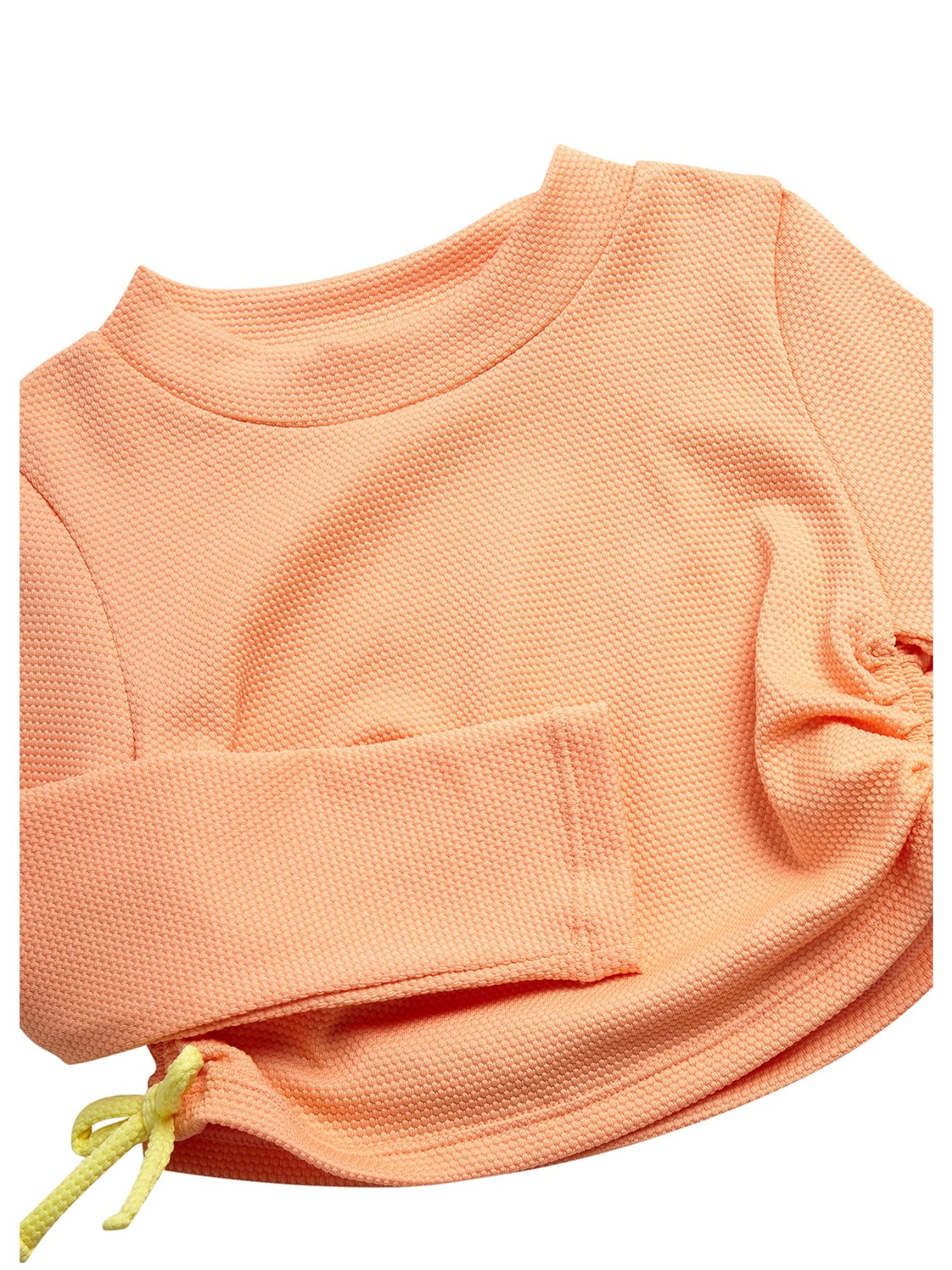 Jessica Simpson Girls' Three-piece Bikini Swimsuit Set with Rashguard, Sizes 4-16