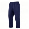 thumbnail image 7 of HAOTAGS Boys Sweatpants (2-15) Open Bottom Elastic Waist Loose Casual Workout Side Pockets Jogger Pants Navy Size 5T, 7 of 7