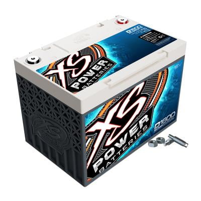 Xs Power Battery D1600, Agm Battery 16V 2 Post Performance Racing Parts