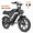 Black-V30 Max, variant on MOVCAN V30 MAX Electric Bike for Adults,1500W 32MPH,48V 31.2AH Battery,Up to 60Mile Dual Hydraulic Brake,20" Fat Tire,7-Speed Motorcycle Ebike for Off-roading UL 2849