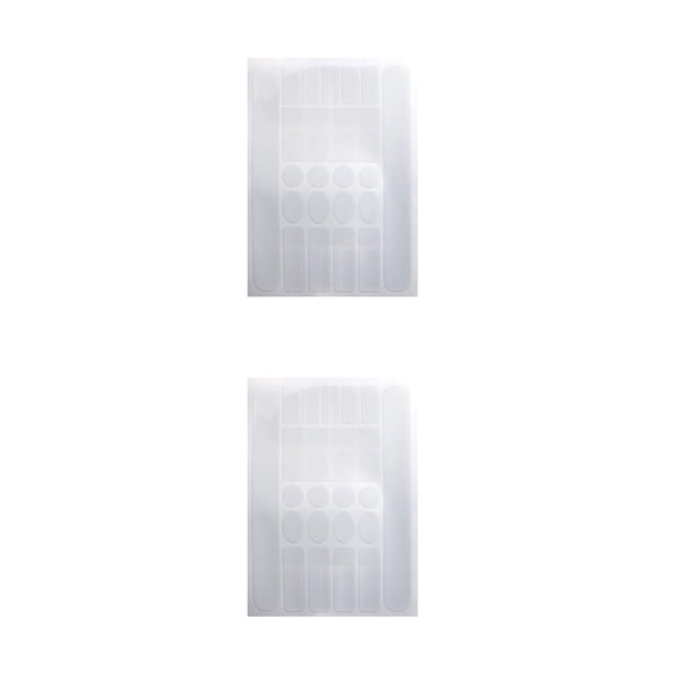 Soidarity Adhesivo de cadena Paster protector Accesorios de ciclismo Gran decoración Superficie lisa Marco Protector Pegatinas a prueba de arañazos Transparente 2piezas Soidarity CBP084645